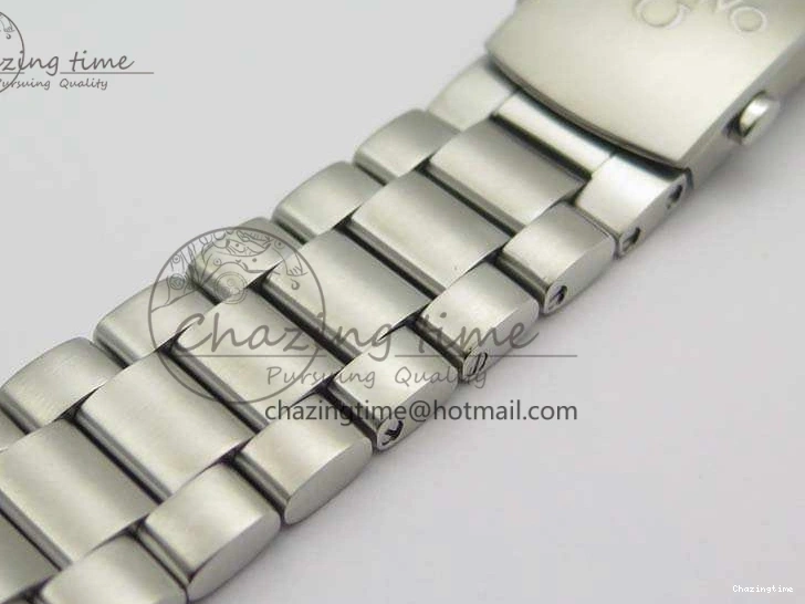 0727 MultiPurpose Planet Ocean Master Chrono SS OM 1:1 Best Edition Gray Dial On SS Bracelet A9900 V 8116